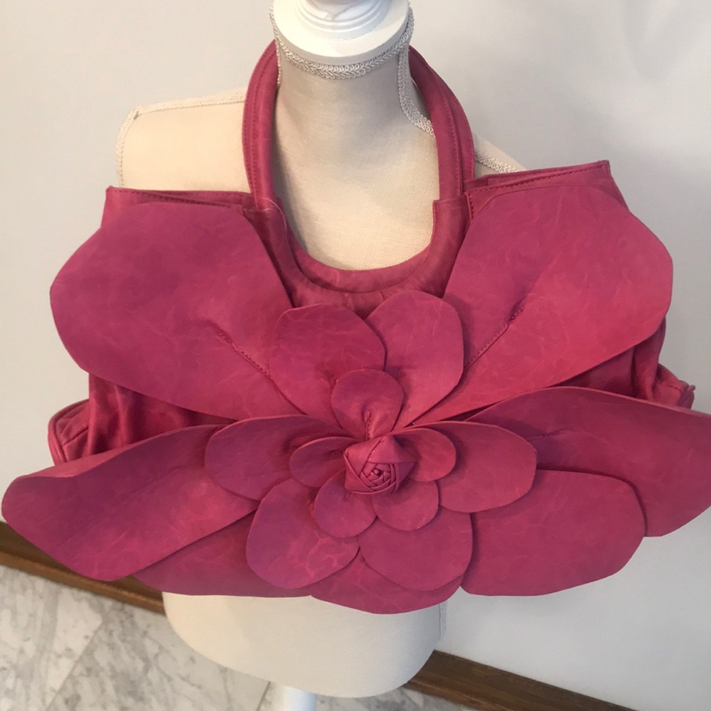 Pink Flower Tote